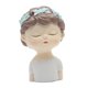 thumbnail image 5 of Adornos De Estatua De Estatuilla De Ni?o De Corona Dulce Para Decoración De Pastel De Hogar Blanco, 5 of 5