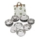 thumbnail image 1 of 20 piezas vajilla para acampada, juego de platos y cuencos, organizador con bolsa de almacenamiento, Kit de comedor para acampar, actividades al aire, 1 of 5