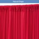 thumbnail image 3 of Telón de fondo ESGOTBME 9 m x 3 m Rojo, 6 paneles sin arrugas, 3 of 8
