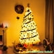 thumbnail image 2 of Árbol de Navidad Goplus artificial blanco de 2,1 m con patas de metal, 2 of 3