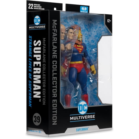 FIGURA Superman (Strange Lives of Superman) DC Multiverse de McFarlane Toys