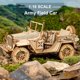 thumbnail image 2 of Rompecabezas 3D de Madera ROKR MC701NEW Escala 1:18 Auto Army, 2 of 3