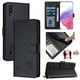 thumbnail image 1 of Funda tipo cartera FOXDOCK para Samsung Galaxy A10 con soporte, ranuras, RFID, diseño de gato, 1 of 5