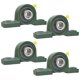 thumbnail image 1 of Pillow Block Bearing Tommp UCP202-10, 5/8 pulgadas, paquete de 4, 1 of 6