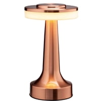 Santú Home Deco - Lampara De Mesa Inalámbrica Recargable Oro Rosa
