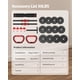 thumbnail image 5 of Juego de mancuernas ajustables UNNMIIY, de 2,5 a 50 kg, 4 en 1, 5 of 9