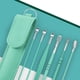 thumbnail image 1 of 6Pcs Ear Cleaner Wax Removal Tool Earpick Stick Springs Reusable Cleaning Earwax Spoon Swab Stainless Steel Ear Cure Health Kits, 1 of 3