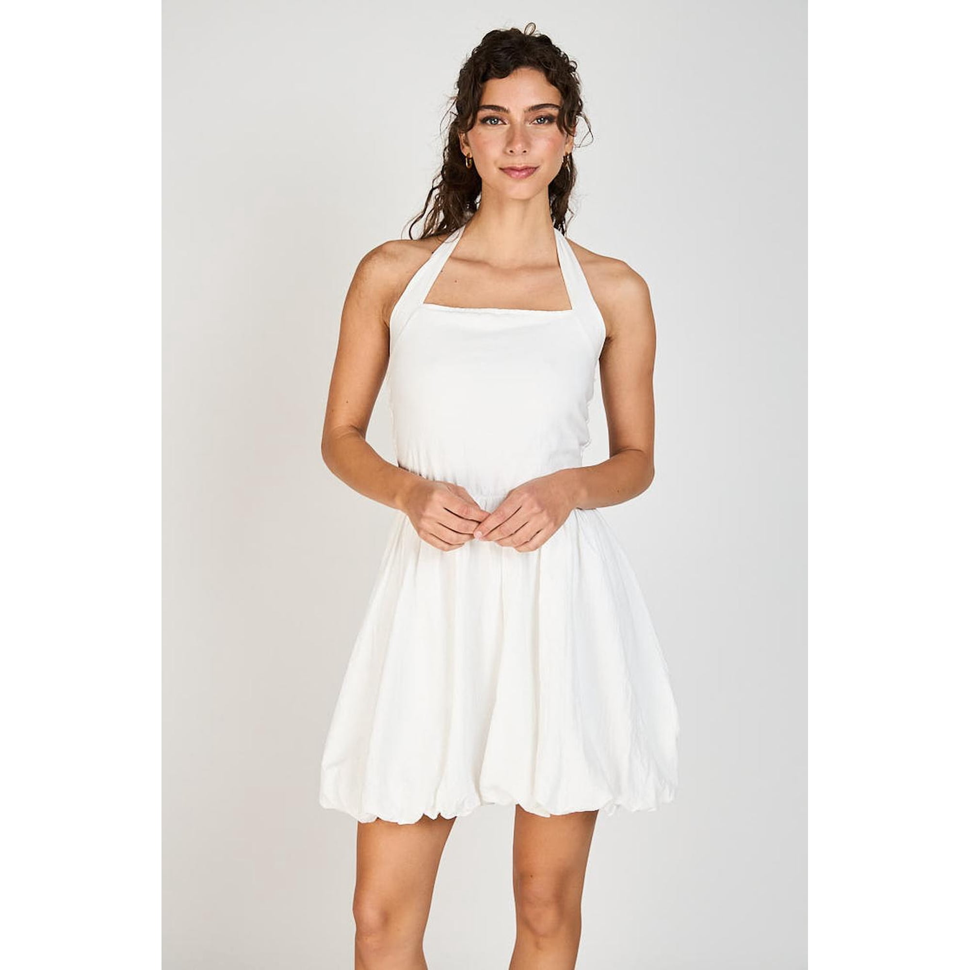 Vestido Globo Eloisa Atr By Eclipse Blanco M