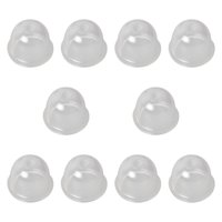 Magideal - Bombilla De Cebado Para Carburador De 22 Mm, Repuesto De Reparación, Montaje Sencillo, Transparente, Para Motosierra De 19 Mm De Altura, Accesorio De 10 Piezas