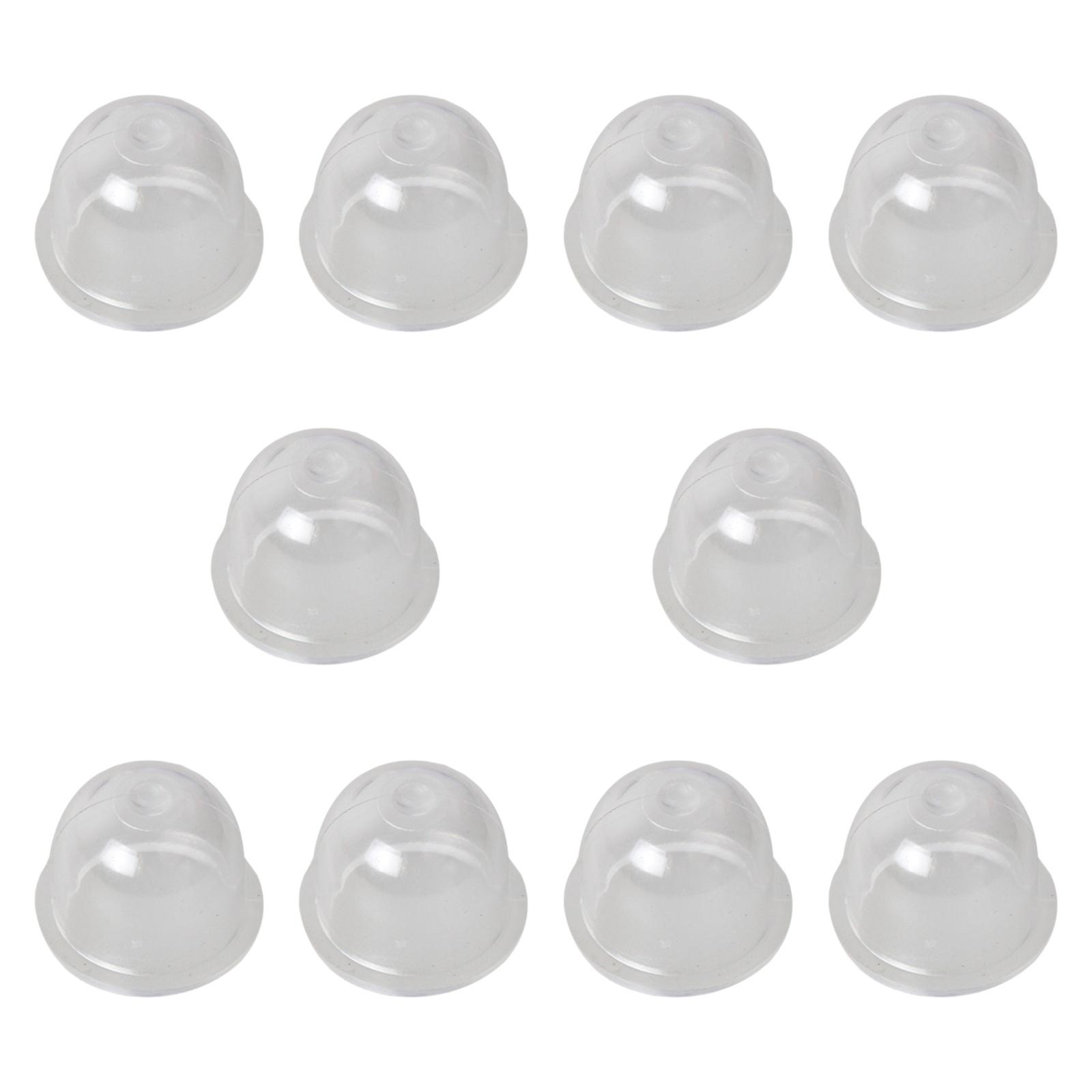 Magideal - Bombilla De Cebado Para Carburador De 22 Mm, Repuesto De Reparación, Montaje Sencillo, Transparente, Para Motosierra De 19 Mm De Altura, Accesorio De 10 Piezas