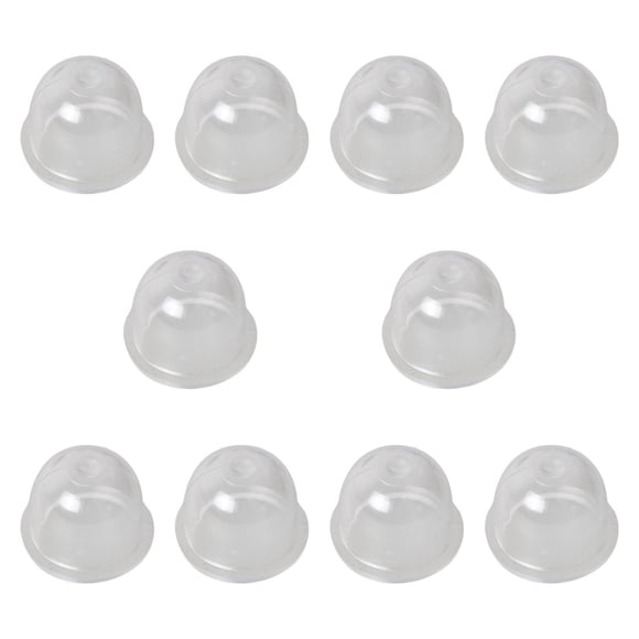Bombilla de cebado para carburador de 22 mm, repuesto de reparación, montaje sencillo, transparente, para motosierra de 19 mm de altura, accesorio de 10 piezas