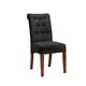 thumbnail image 2 of Silla Oviedo Tela Velvet Negro, 2 of 2