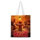 thumbnail image 1 of Sausage Party: Foodtopia Bolso de tela con estampado de lienzo para mujer, bolsa de compras reutilizable y estética, con cremallera interior, regalo para mujer,38*45cm., 1 of 6