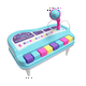 thumbnail image 1 of Organo Piano Teclado Electrónico Juguete Microfono Musica, 1 of 3