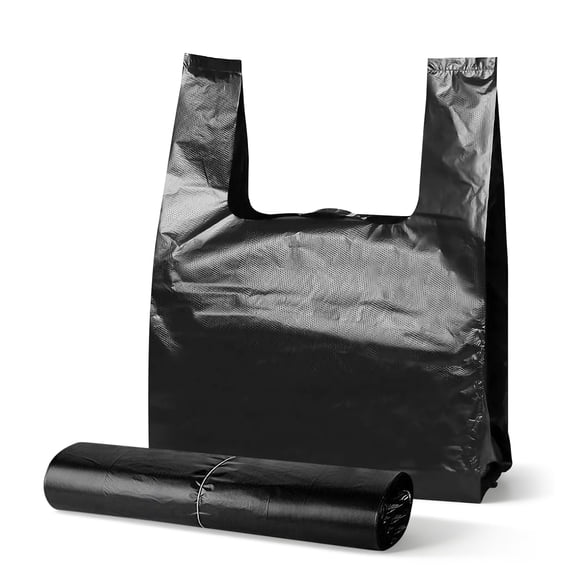 Bolsa de desechos GWZiehory pequeña - 100 unidades - Negra - Extra gruesa