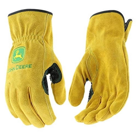 Guantes John Deere Piel Trabajo