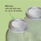 thumbnail image 4 of Mason Jars Ball, forma de bola, de un cuarto de galón (946 ml), con tapas y correas, 4 of 8