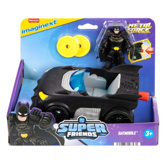 Imaginext DC Super Friends Batman Vehículo Lanzador 3+