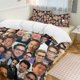 thumbnail image 1 of Robert Downey Jr Family Bed 3 Piece Set Personalized Bedding Decor for Kids And Teens Anime Student Dormitory Cover, 1 of 5
