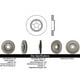 thumbnail image 2 of Disco Freno para auto Infiniti Q70 2013-2019 Delantero, 2 of 4