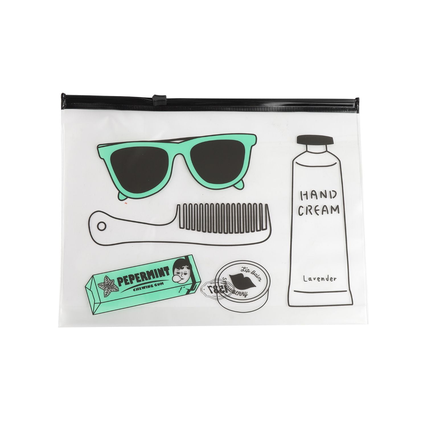 Homewell - Estuche Transparente 23x1x17cm