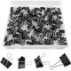 thumbnail image 1 of Clip Binder PENGJINYU, 120 unidades, 19 mm, pequeño, sujeta 30 hojas, 1 of 3