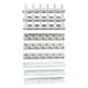 thumbnail image 1 of 9x Adhesivo Joyero Organizador Montado En La Pared Ganchos Estante Colgador De Collares, 1 of 5