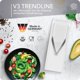 thumbnail image 3 of Set de 6 Piezas Cortador de Verduras Börner V3 TrendLine Blanco, 3 of 7