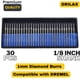 thumbnail image 4 of Juego de brocas diamantadas Drilax, 30 unidades, 1 mm, para vidrio y piedra, 4 of 9