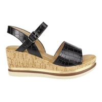 Sandalia New Walk Reptil Negra