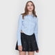 thumbnail image 3 of Blusa Mujer Rayas Color Celeste Corona, 3 of 5
