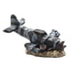 thumbnail image 5 of Decoración de acuario, mini simulación de un accidente de avión, excelente mano de obra, adorno atractivo, decoración de acuario para el hogar, caja d, 5 of 5