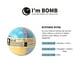 thumbnail image 2 of Bomba De Tina Efervescente Boutique Royal 120g Im Bomb, 2 of 3