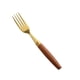 thumbnail image 1 of XmhyTop cubiertos de, acero inoxidable, muy adecuados para trajes de filete, Oro, 4 Piezas Tenedor, 1 of 5
