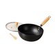 thumbnail image 5 of Sartén Wok De Hierro Para El Hogar, Sin Revestimiento, Para Cocina De Inducción, Antiadherente, 28 Cm, 5 of 5