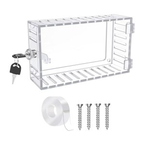 Bothyi - Accesorios De Caja De Bloqueo De Termostato, Protector De Termostato Para Oficina De Escuelas Públicas