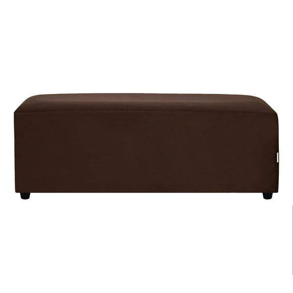 Banqueta Cali 3c Felpa 30 Chocolate