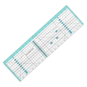 Magideal - Regla Transparente, Herramienta De Costura Para Acolchar, Manualidades Domésticas, Accesorios De Costura Diy, Medición De Ropa Para El Hogar, Regla De