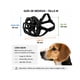thumbnail image 2 of Bozal Canasta Perro M Negro Ajustable Razas Medianas, 2 of 7