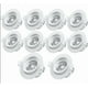 thumbnail image 1 of Pack 10 Spot Basculante Led Embutido Redondo 6.5w 5000k, 1 of 3
