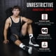 thumbnail image 4 of Matman U.S.A. The Edge Singlete de Lucha Old School para Hombre y Niño (Negro/Blanco, XXS), 4 of 8