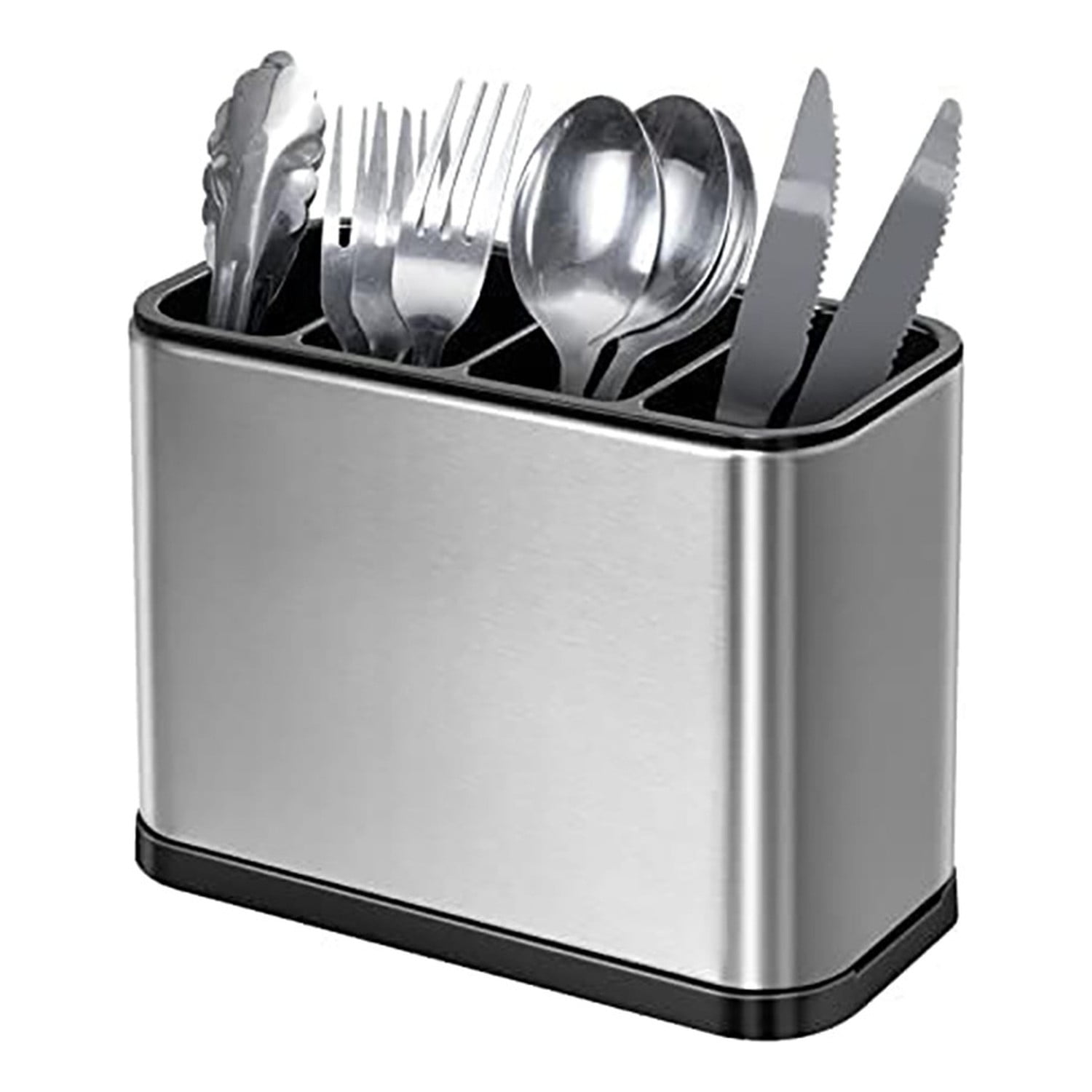 Genérico - Escurridor Cubiertos Acero Inoxidable Drenaje Eficiente