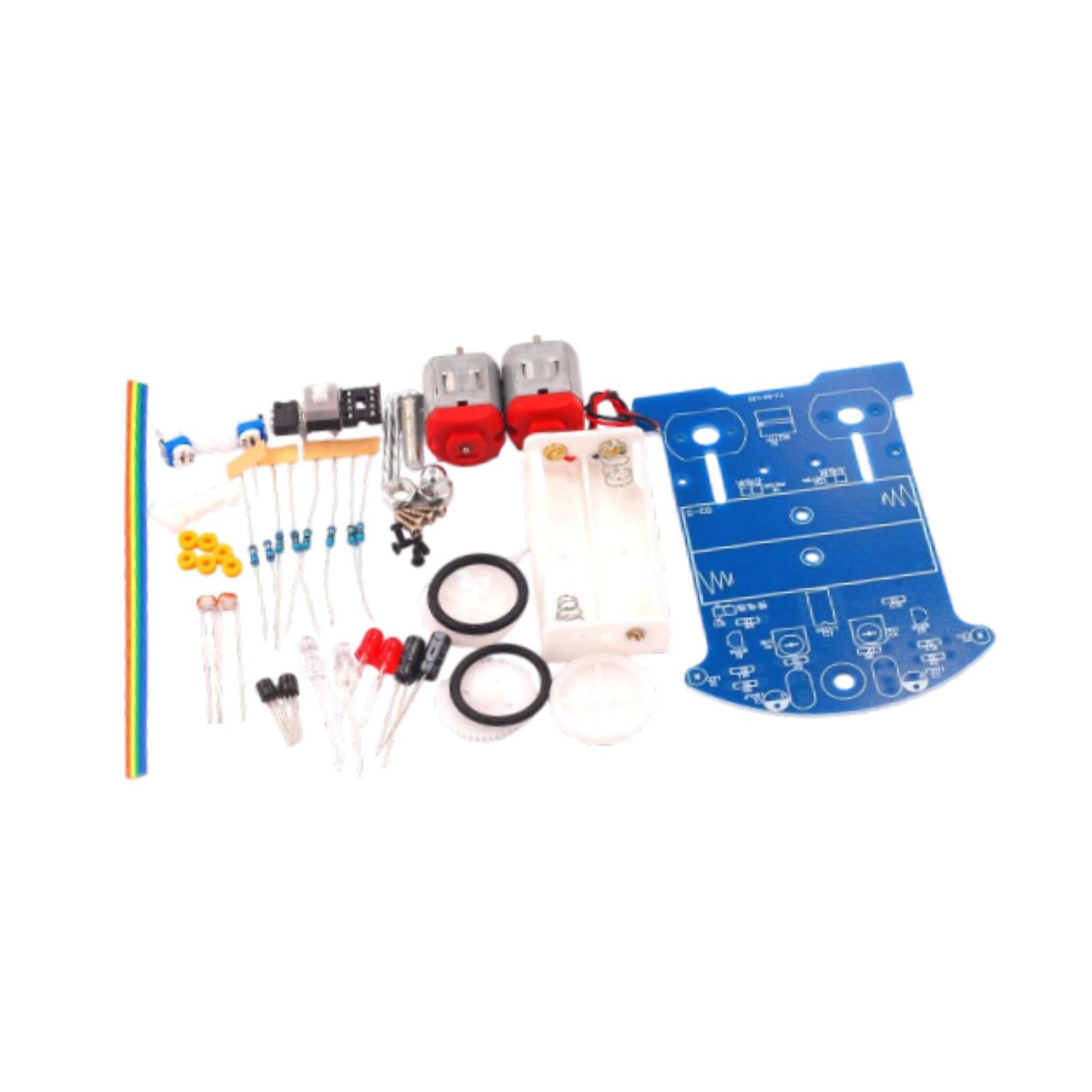 Ioensy - Kit De Proyecto De Soldadura De Autos Inteligentes Creativos Para Principiantes Proyectos De Aprendizaje Para Niños