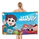 thumbnail image 1 of ¡Vamos, Mandy! Toalla de playa de secado rápido con diseño temático, regalo para mujeres y niñas, ideal para cumpleaños, fans, amantes de la música, uso en la playa o al aire libre, 78 × 180 cm, 1 of 6