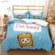 thumbnail image 2 of L-Lankybox Animated Movie All Season Duvet Cartoon Cover Bedding Sets Soft Quilt Cover and Pillowcases Single/Double/Queen/King, 2 of 5