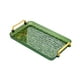 thumbnail image 1 of Bandeja Para Servir Con Asa Bandeja Para Frutas Bandeja Para Mesa De Café Bandeja Para Perfumes De Hotel Hogar Verde, 1 of 3