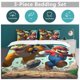 thumbnail image 5 of Super Mario 3-Piece Comforter Set for Bedroom Super Mario Bedding Set for Kids Adults Soft Microfiber Duvet Cover Set with Zipper Closure, 5 of 5