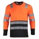 thumbnail image 1 of Polera Hibrida Hi Vis Bi Color Naranjo Talla XXL, 1 of 2