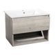 thumbnail image 2 of Kit Mueble Belle 60x46 cm + Cubierta Color Lenga 1 pieza Mdp y loza vitriada Stretto, 2 of 7