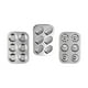 thumbnail image 5 of 3 Piezas 1:6 Casa De Muñecas Plato Para Hornear Cocina Vida Escena Miniatura Decoración Argent, 5 of 5
